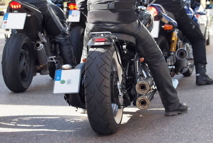 Motorradfahrer